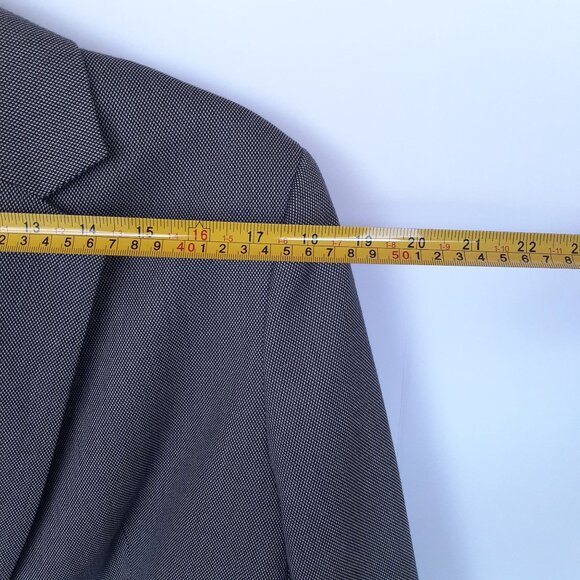 Jones New York Stretch Women's Gray Blazer Jacket With Button Closure‎ Siz… - Picture 12 of 16